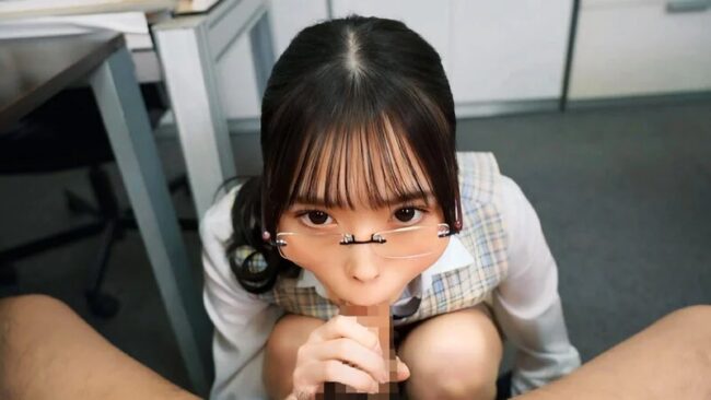 メガネOLのフェラ